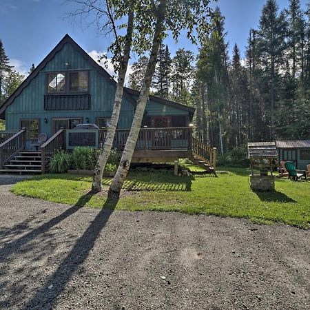 Lake Placid Chalet Deck And Forest Views! Exterior photo