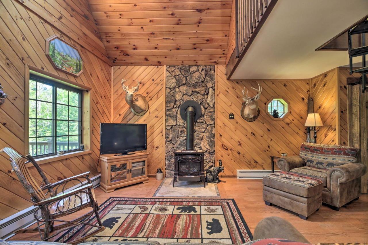 Lake Placid Chalet Deck And Forest Views! Exterior photo