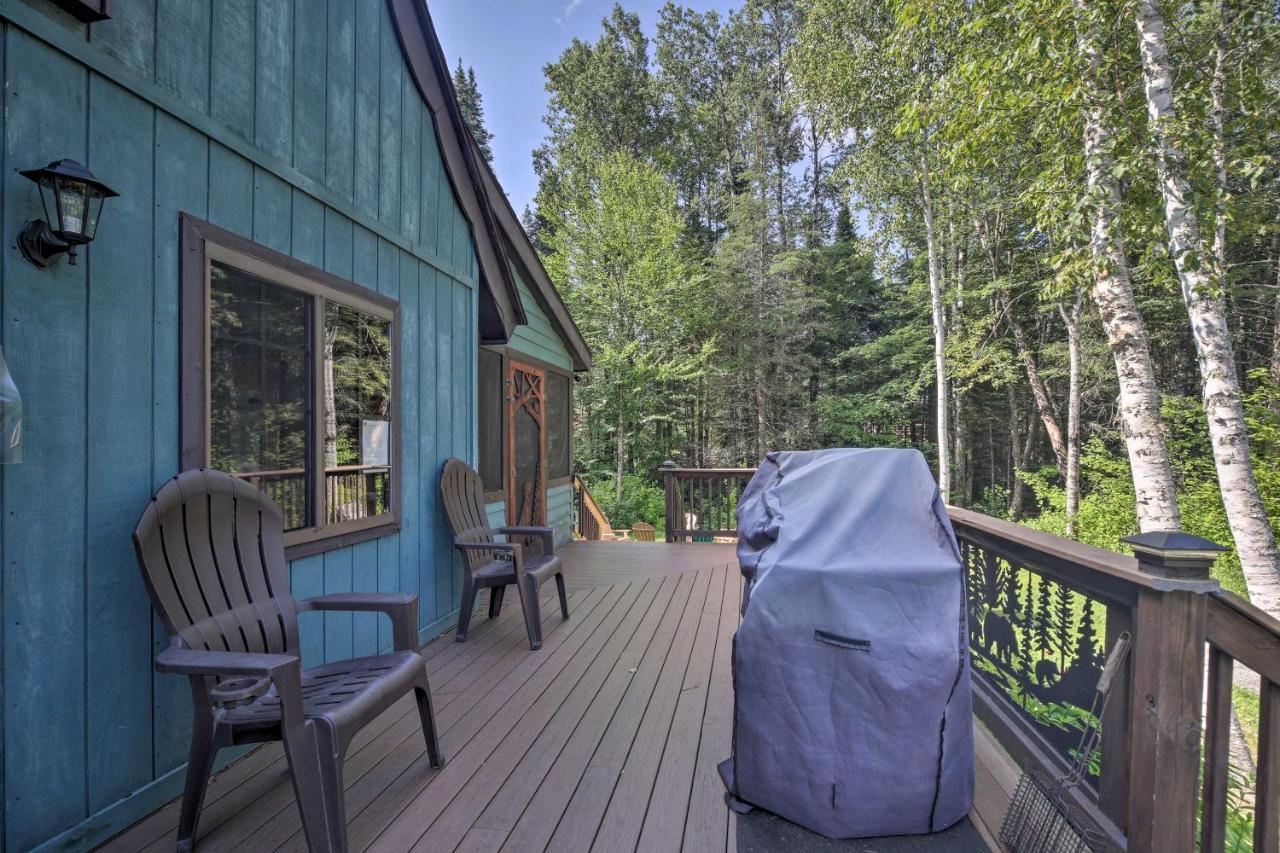 Lake Placid Chalet Deck And Forest Views! Exterior photo