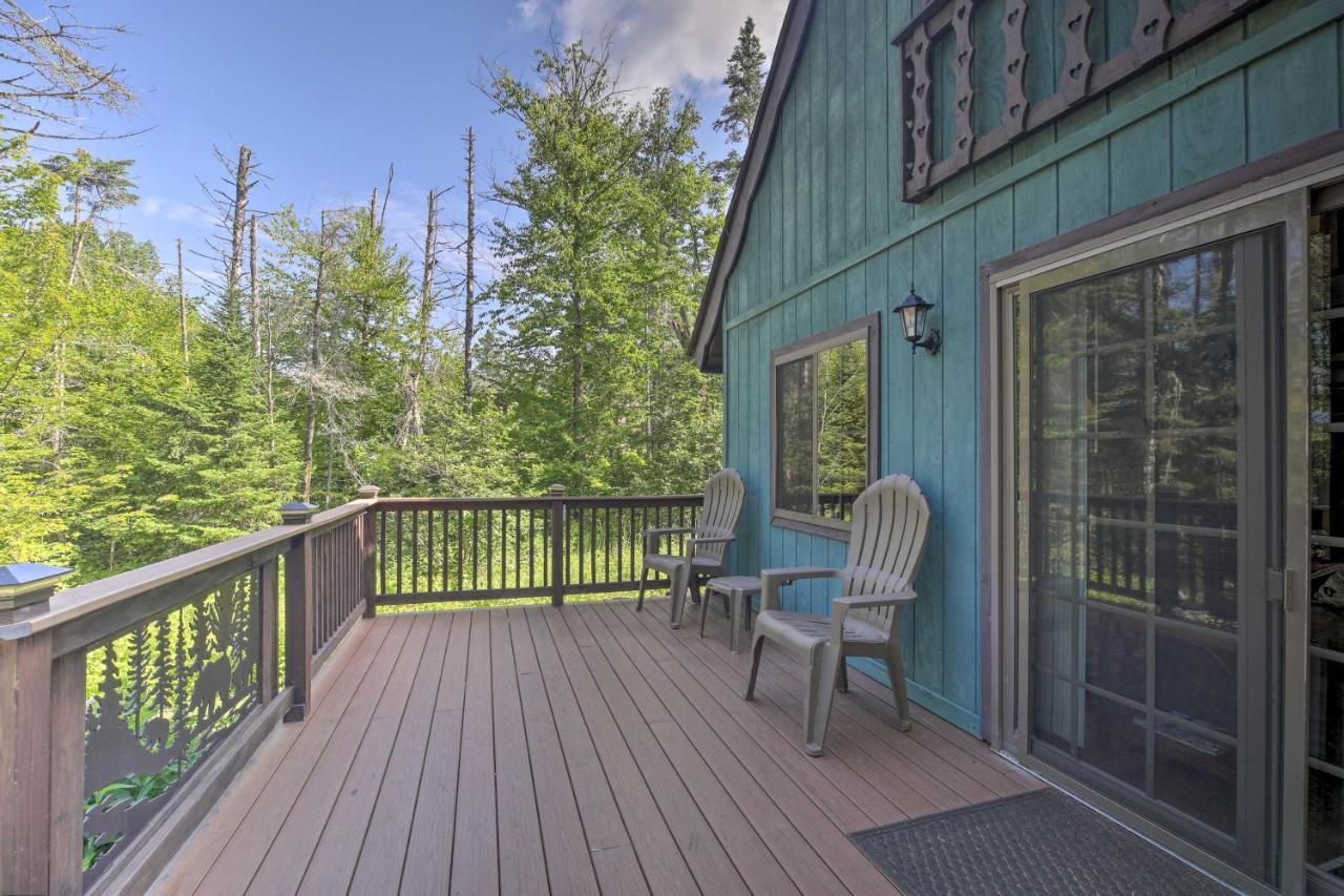 Lake Placid Chalet Deck And Forest Views! Exterior photo